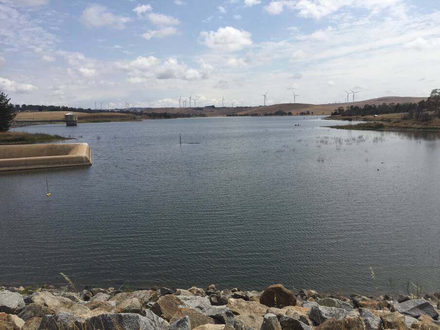 Fishing won't be allowed at Pejar Dam for the time being. 