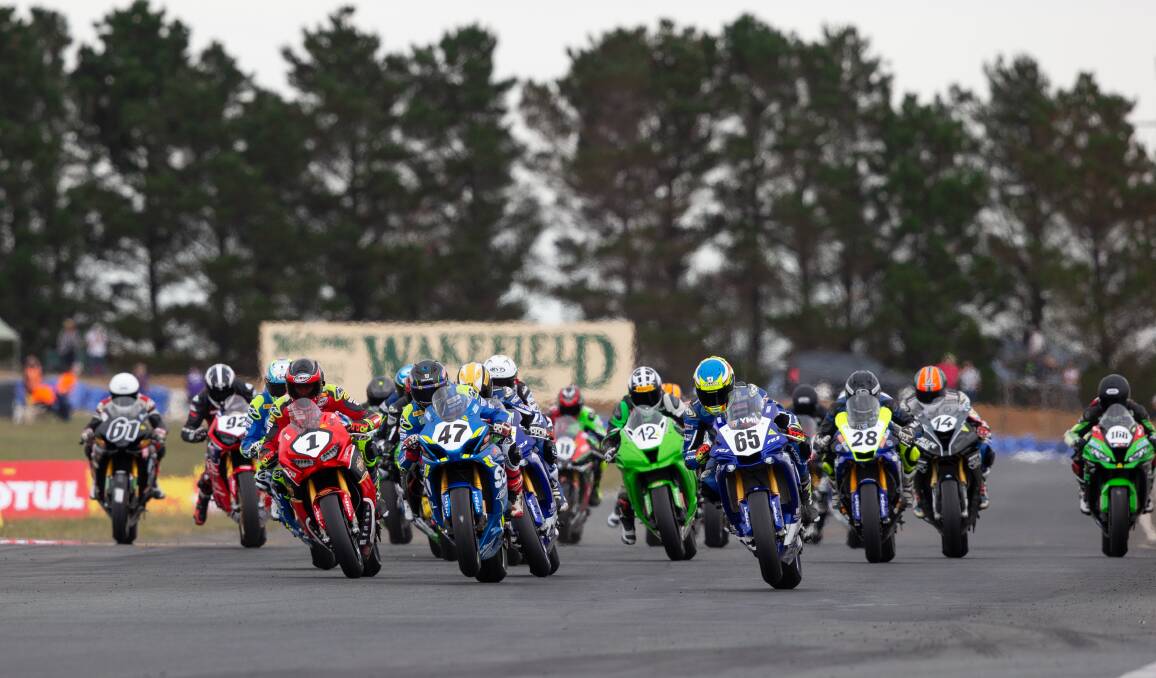 A massive weekend for superbike riders is coming to Goulburn in December. Photo: supplied. 