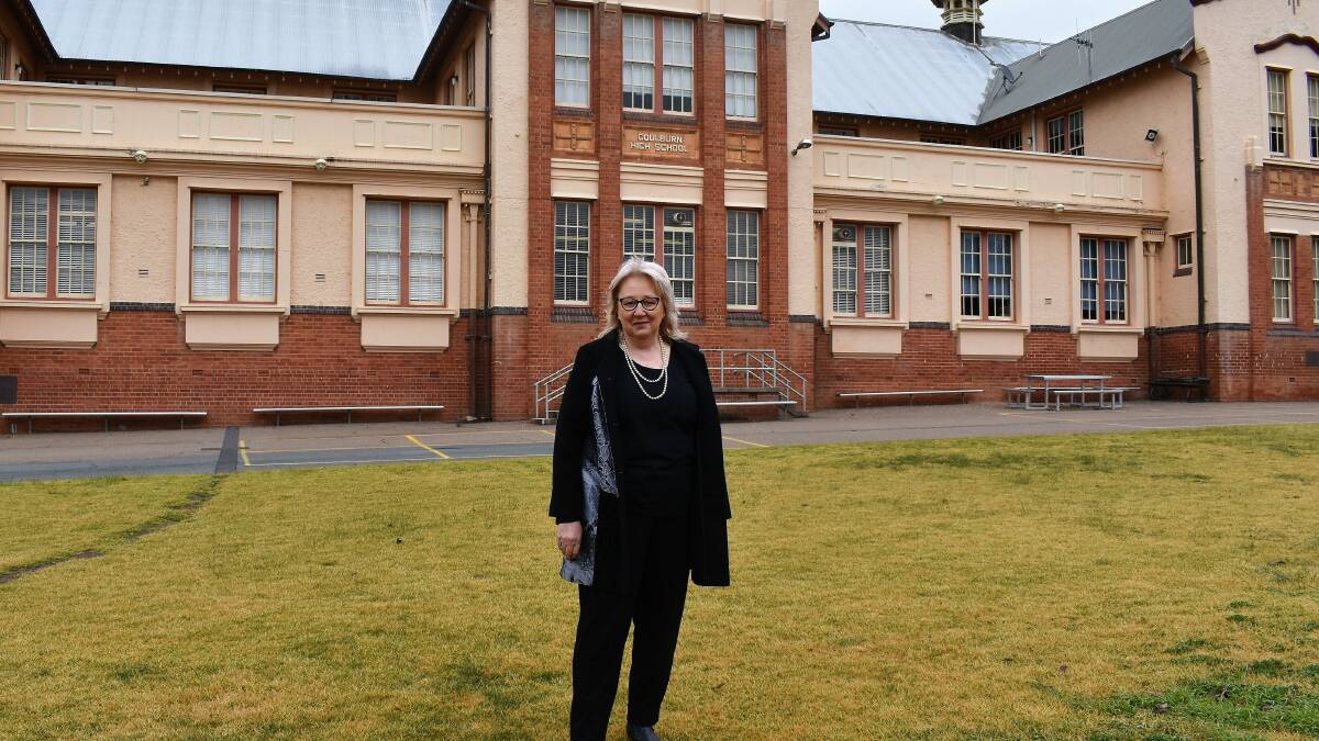 Mireen Swadling is retiring after 30 years at Goulburn High School. Photo: supplied. 