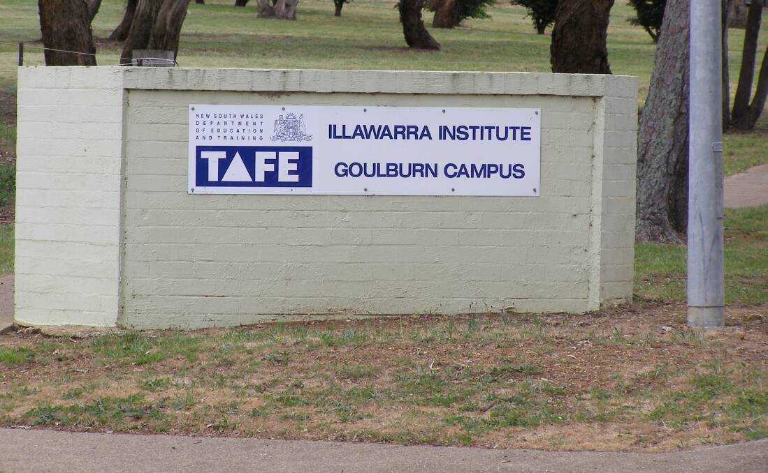 Goulburn TAFE will receive the installation of contemporary digitally enabled virtual teaching and learning spaces. Photo: file. 