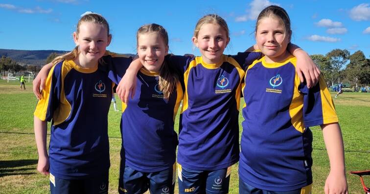 Four girls give it a good crack, but fail to qualify for the Primary Schools State Championships