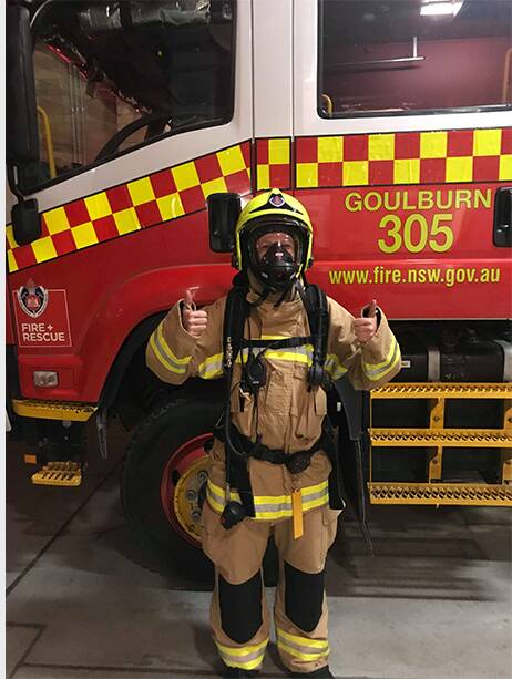 Recruited: When Ellen Ryan isn't on the lawn bowls arena, she'll be a firefighter. Photo: Bowls Australia 
