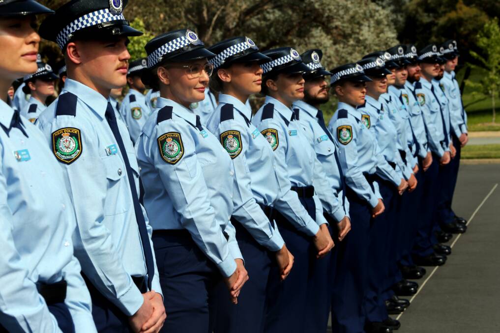 Another class graduates from the NSW Police Academy. Photo: NSW Police. 