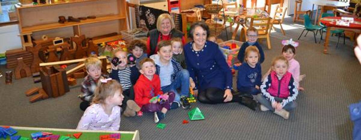 Member for Pru Goward at KU Donkin Preschool, which received $14,000.