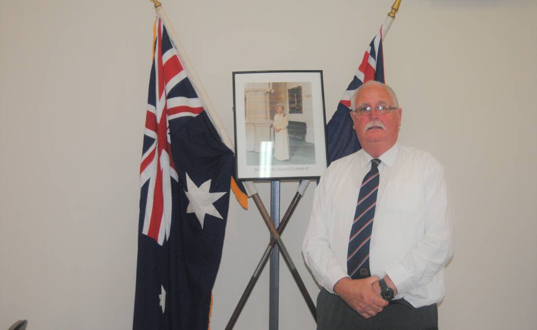 Honoured: Anthony Cockburn is one of four Goulburnians to receive a Queen's Birthday Honour. He was awarded the Order of Australia medal for his service to youth and work with cadets. Photo: Burney Wong. 