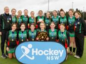 Winners: The GDHA u18 division one girls were one of three champions from the association at the Hockey NSW Field State Championships. Photo: supplied. 