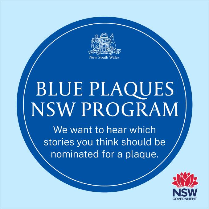 Nominations open in Goulburn electorate for NSW Heritage Blue Plaque program