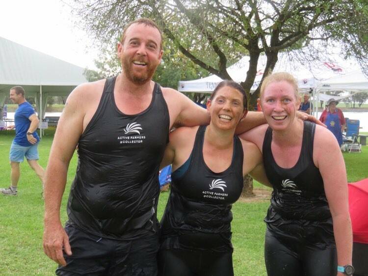 Tracy Bryon, Mick Cantwell and Kristy Quigg were extremely pleased with their efforts. 