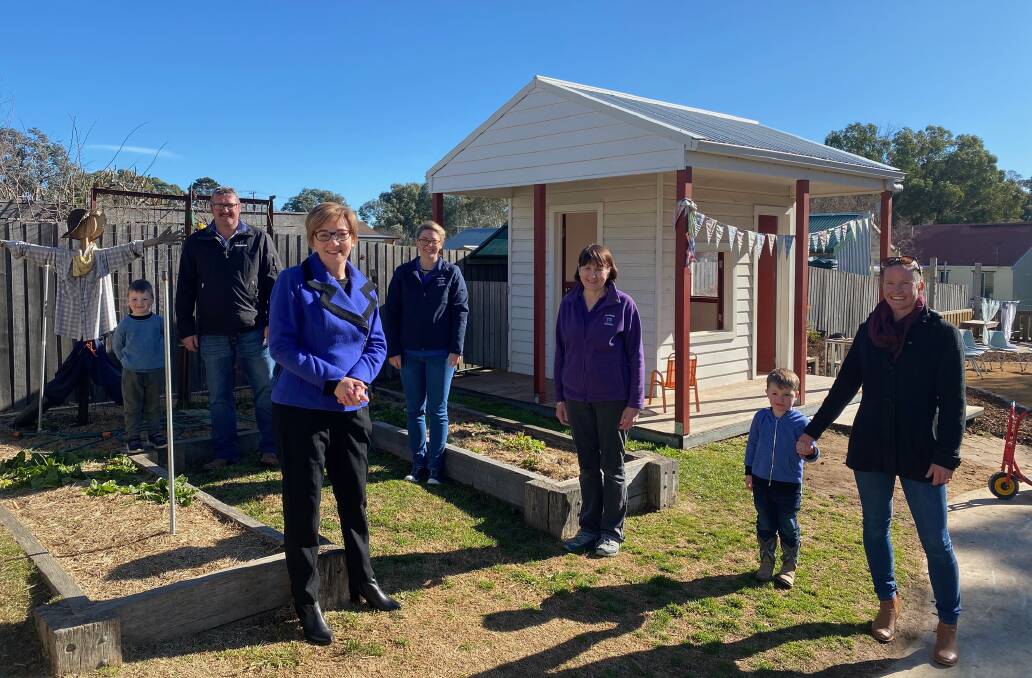 Shadow Minister for Early Childhood Learning Jodie Harrison went to Braidwood Preschool to listen to people's experiences. 
