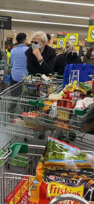 Woolworths Mittagong about 3.45pm. Photo: Annette Cupitt. 