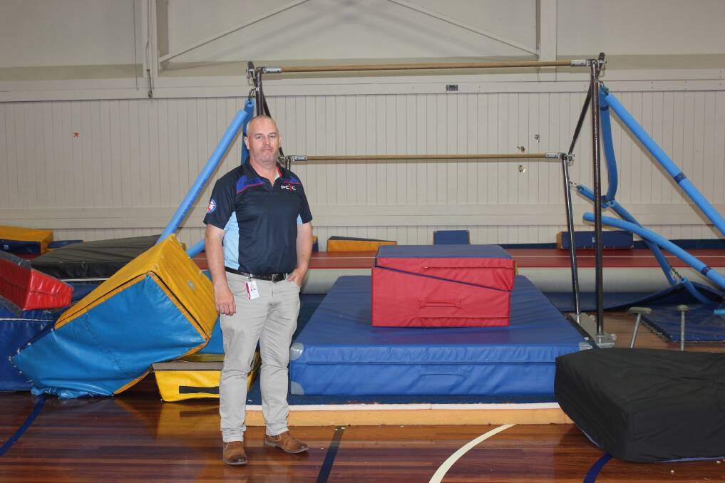 STAY ACTIVE: PCYC Goulburn manager Mark Croker is in charge of many fun and affordable activities at the club these school holidays. Photos Burney Wong. 