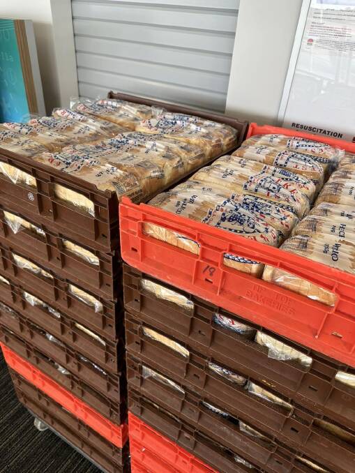 Goulburn Rotary managed to sell all of the bread they bought for the swap meet. Picture supplied. 
