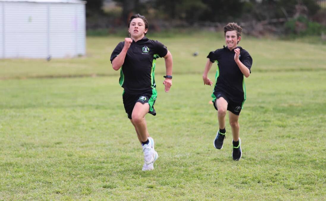 34 students are through to the Regional Cross Country. Photo: supplied. 