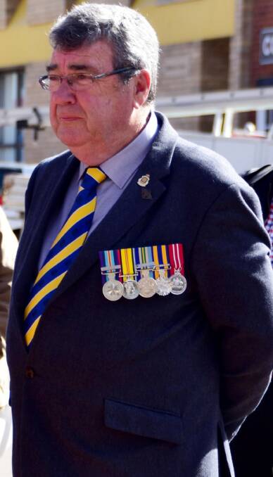 Honoured: Edward Helm from Karabar has been awarded with a Medal of the Order of Australia . Photo: supplied.