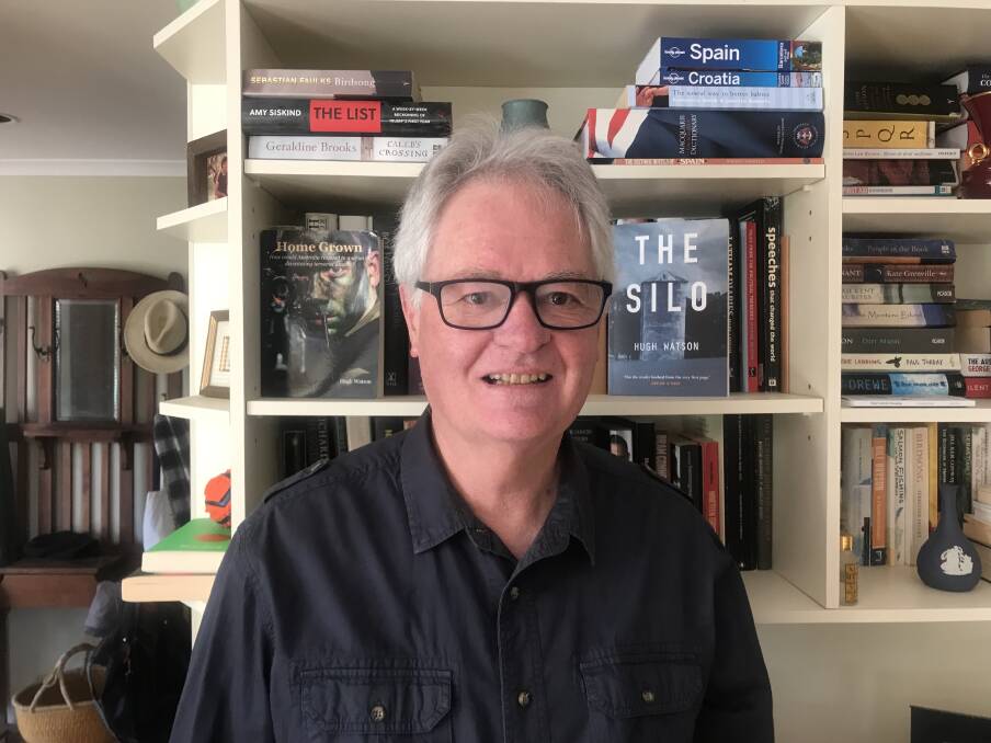 Hugh Watson has released his second novel The Silo. Photo: Supplied. 