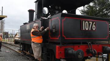 The 1076 steam locomotive on show 140 years after entry to service