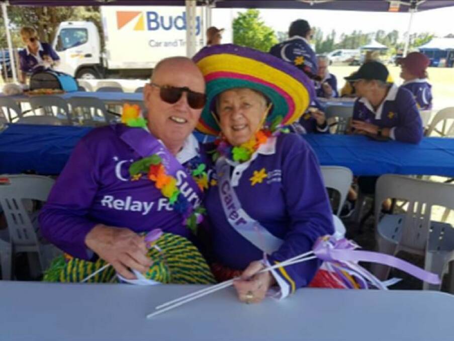 Ronnie and Colleen Smith were a part of the Goulburn and Surrounds Relay for Life last year. Photo supplied.
