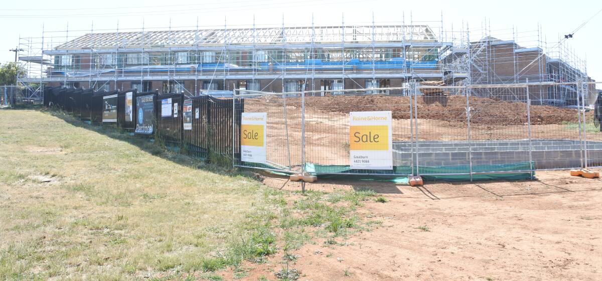 The city will soon have 30 new townhouses up for sale. 'Things have started happening in Goulburn,' said a spokesman. Photo: Neha Attre
