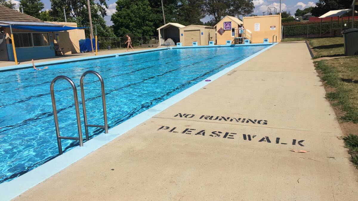 Crookwell pool complex has two outdoor pools, which includes a 33-metre pool and another one for toddlers. 