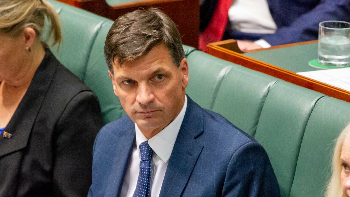 Member for Hume, Angus Taylor MP called Facebook's actions "heavy-handed and disappointing". Picture: Elesa Kurtz