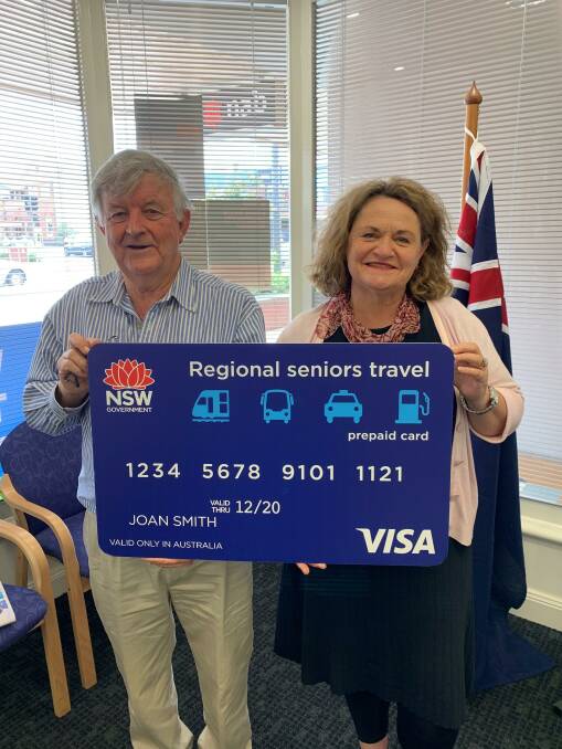 Regional Seniors Travel Card has become a popular initiative with 300,000 applications across regional NSW. Photo: Supplied.