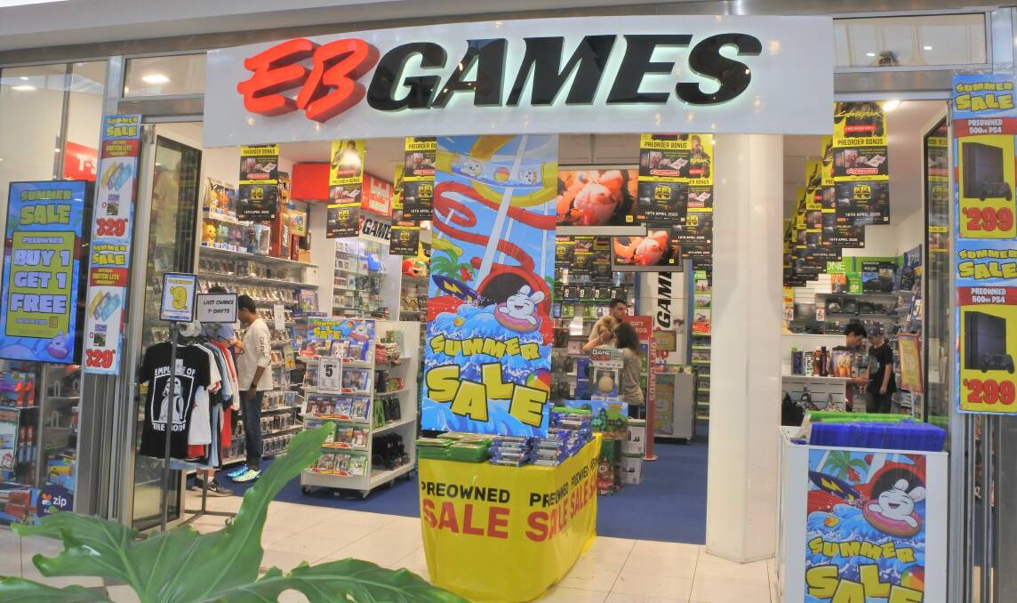 EB Games store will continue to operate in Goulburn. Photo: Neha Attre