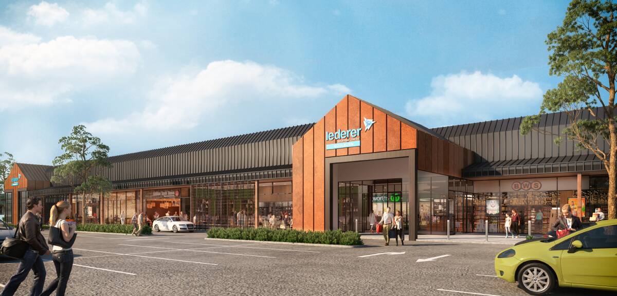 An artist's impressions of what the refurbished Marketplace Shopping Centre in Goulburn will look like. 