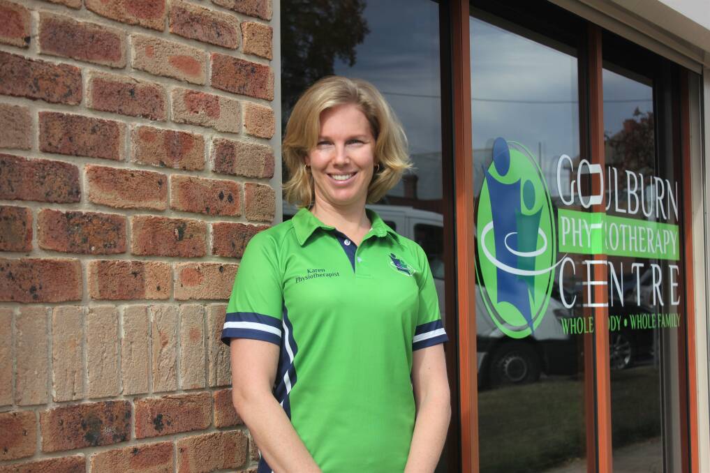 Goulburn Physiotherapy Centre's Karen Waters. Photo: Neha Attre 