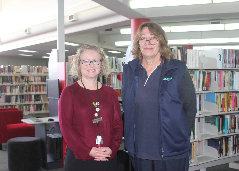Fran O'Flynn (L), Local Studies Officer and Maria Daly (R), Mobile Library Operator. Photo: Neha Attre