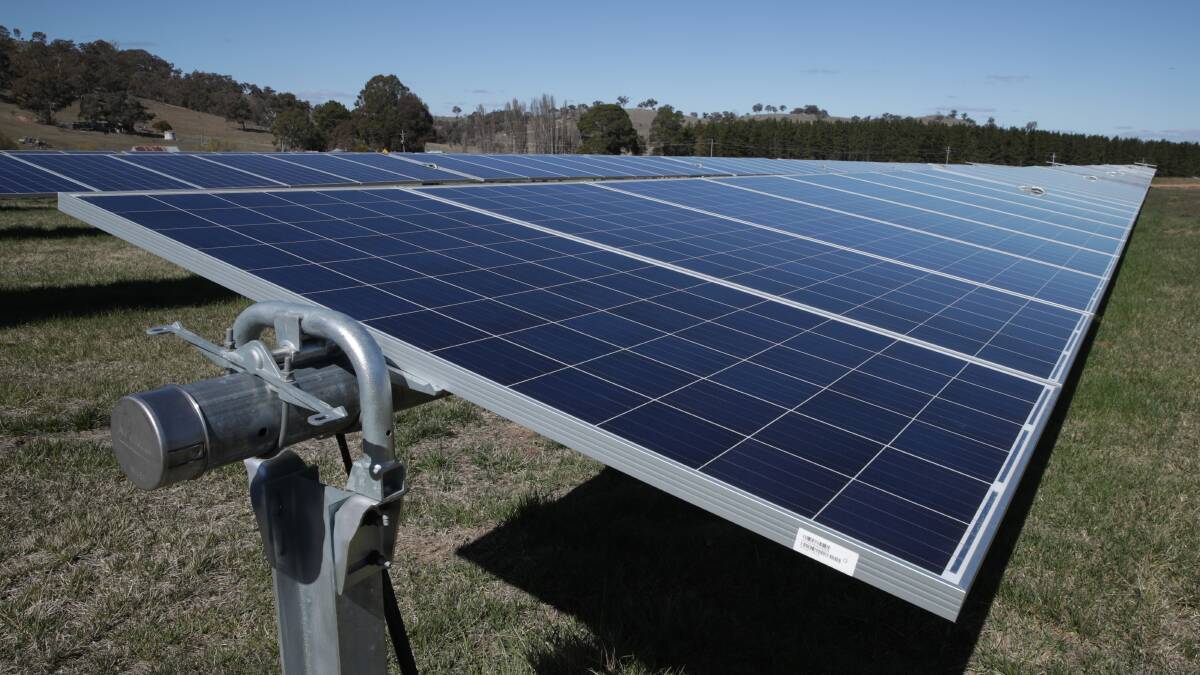 Terrain Solar is considering taking over the proposed solar farm at Carrick near Towrang. Photo: Andrew Meares