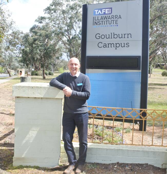 John Wilde has taken over the role services manager in TAFE NSW. Photo: Neha Attre