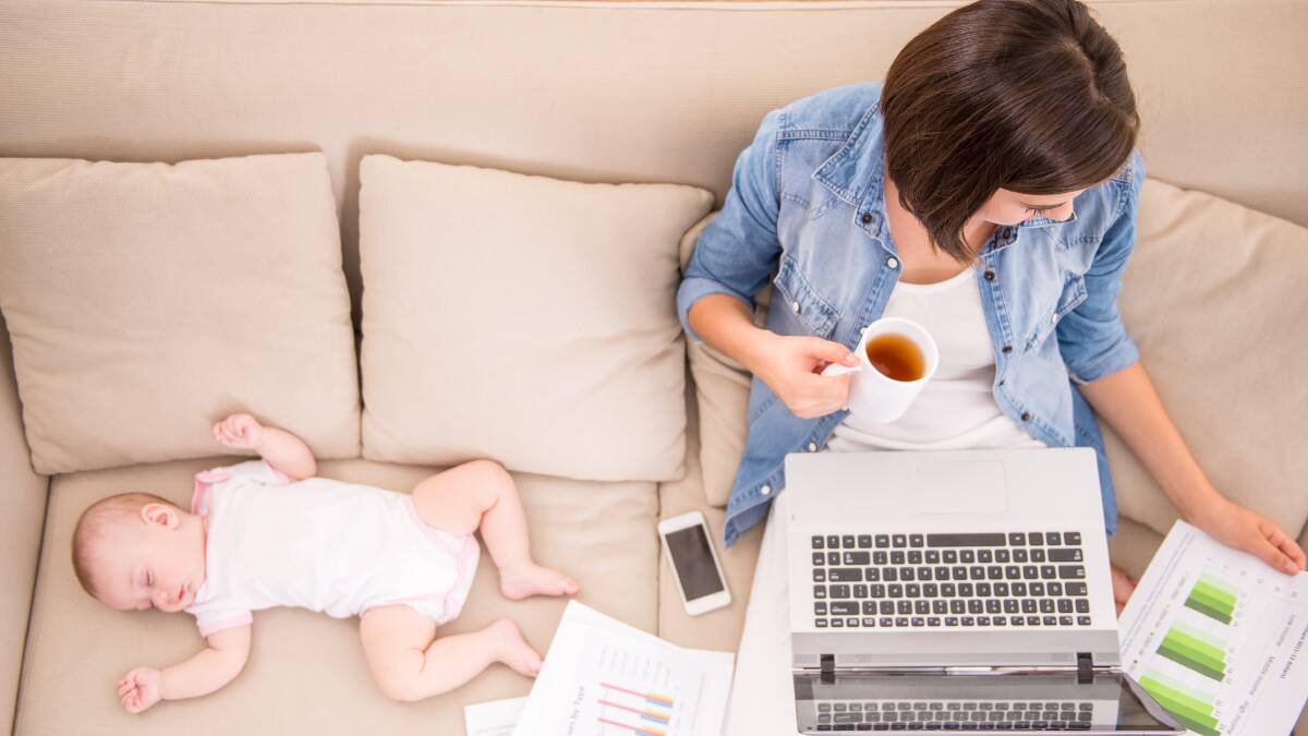 Having a baby may kick-start your business