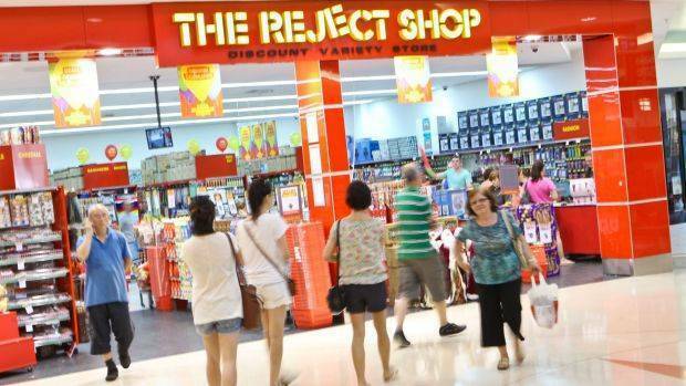 EARMARKED FOR CLOSURE: The Reject Shop has announced is will close seven stores across Australia. Photo: FILE