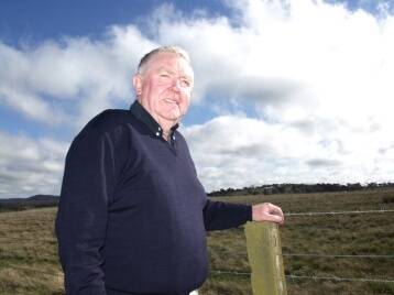 SERIOUS: Southern Meats owner and general manager Neville Newton says he will shut up shop if a new saleyard is approved just up the road from his abattoir. Mr Newton was pictured in 2005 when he first publicised his views that the location was "inappropriate."