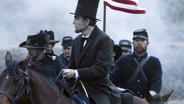 Daniel Day-Lewis in <i>Lincoln</i>.