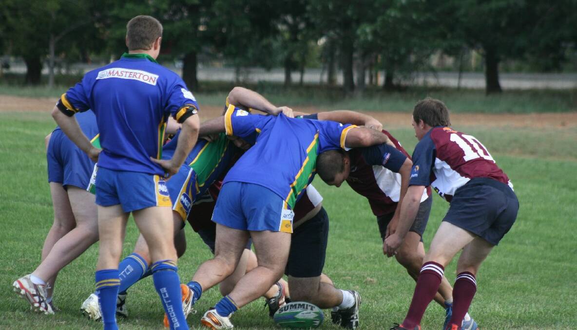 Week one of the four-week Goulburn Rugby Sevens competition. Photos CHRIS GORDON.