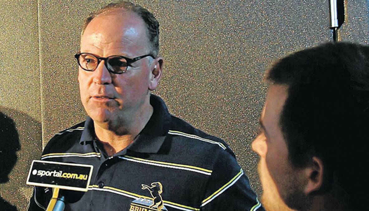 FANCY LUNCH, JAKE?: Brumbies coach Jake White could be a guest speaker at the Dirty Reds Gentlemen’s Lunch in October. Photo: Anthony Johnson. 