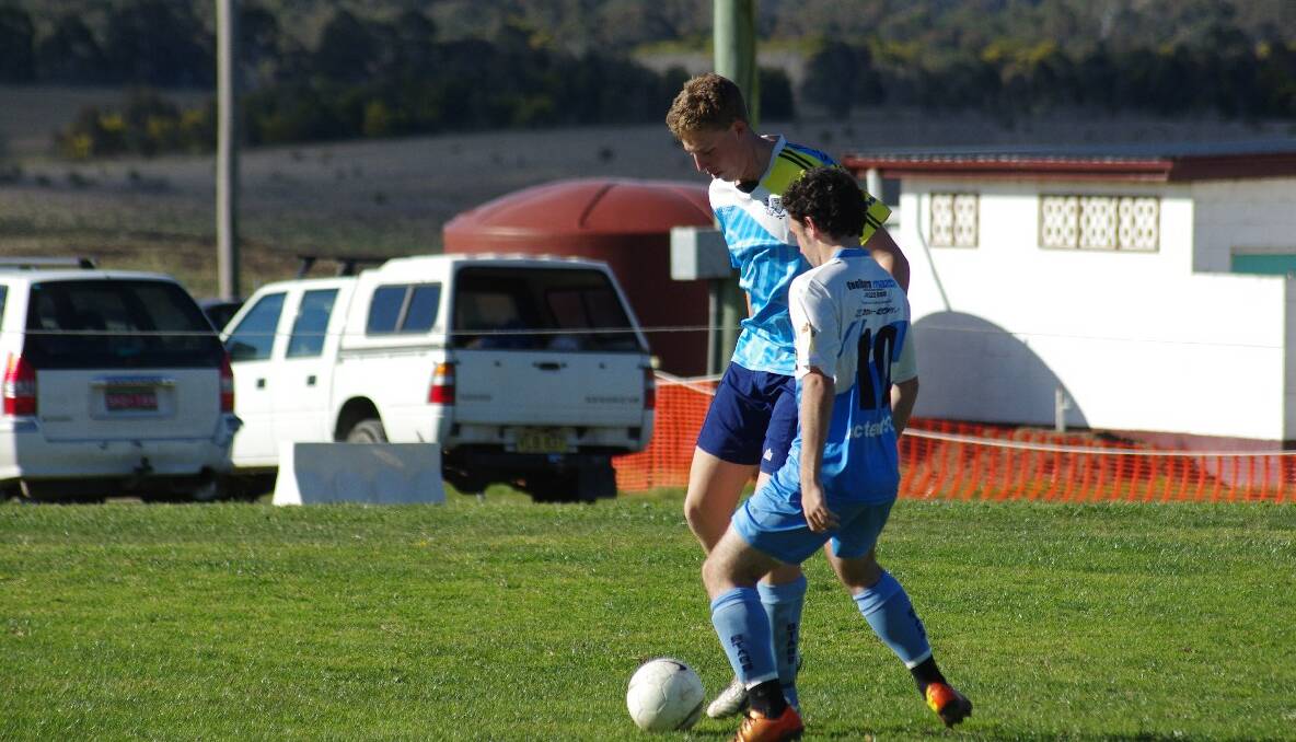 FOOTBALL: Goulburn STFA Soccer – Stags v Stags. Saturday August 24, 2013. Photos by DARRYL FERNANCE, are copyright of the Goulburn Post and available for purchase - 48273500.