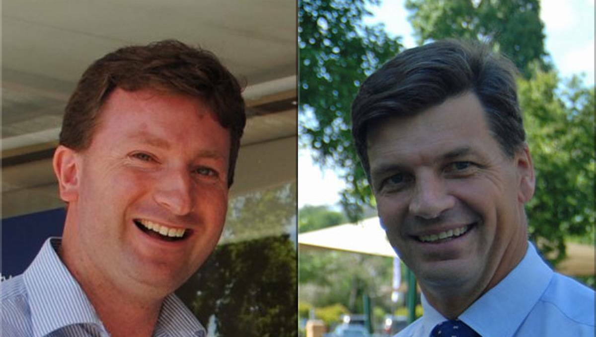  ALP candidate Michael Pilbrow (left) and Lib candidate Angus Taylor (right) responded to last week's Budget Reply. Needless to say they saw things differently. Photos supplied.