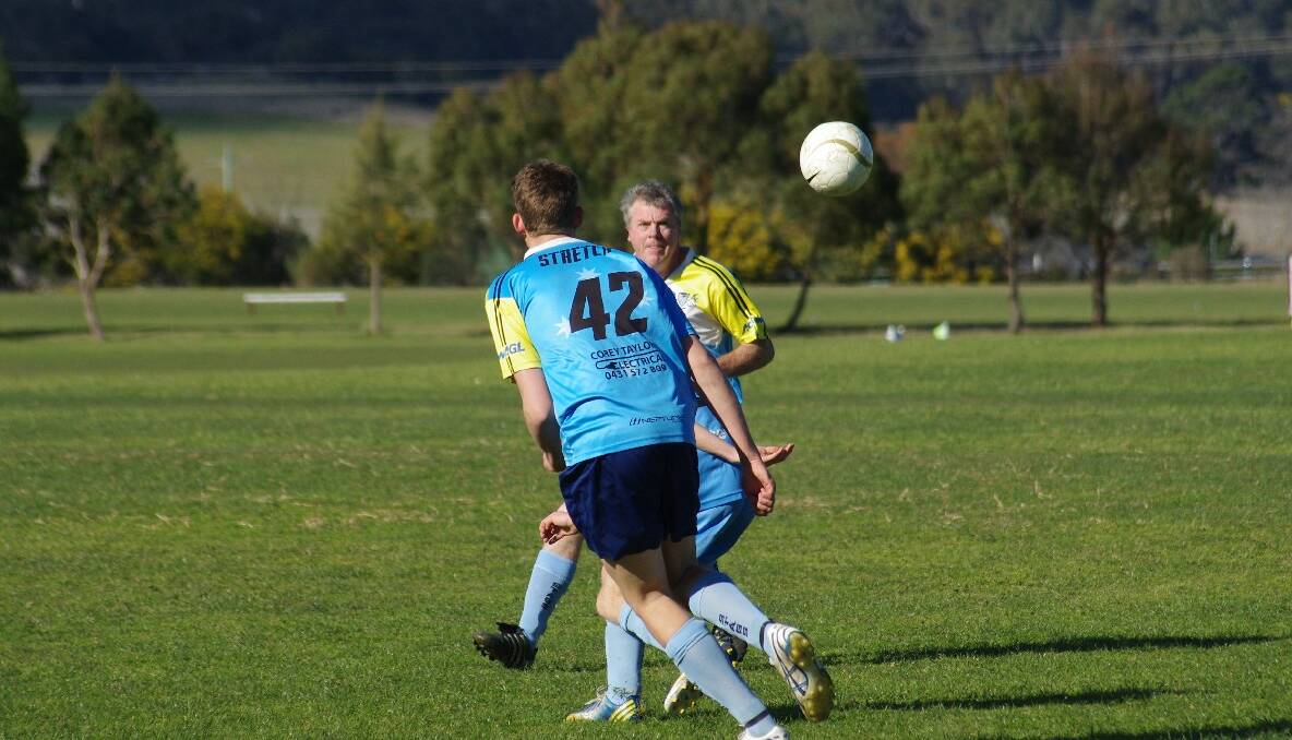 FOOTBALL: Goulburn STFA Soccer – Stags v Stags. Saturday August 24, 2013. Photos by DARRYL FERNANCE, are copyright of the Goulburn Post and available for purchase - 48273500.
