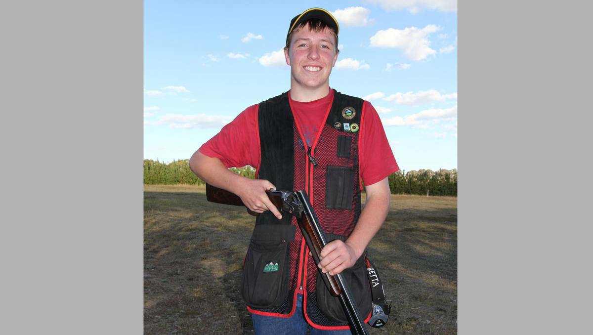  Goulburn's local junior clay target shooting champion, Cooper Mooney, has earned himself a position in the coveted New South Wales Southern Zone junior team. 