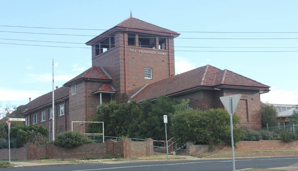 USE WANTED: The former Gill Waminda Aged Care Facility on top of Auburn St is yet to secure a tenant. The building and fence has been a graffiti target.