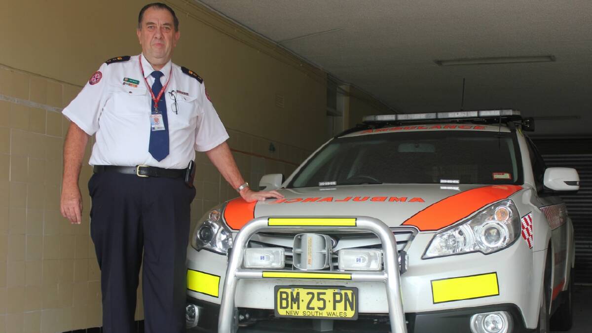    The affable Superintendent Jeff Woods has seen it all in his 38 years with the NSW Ambulance Service. He retired last Friday after a long and rewarding career 