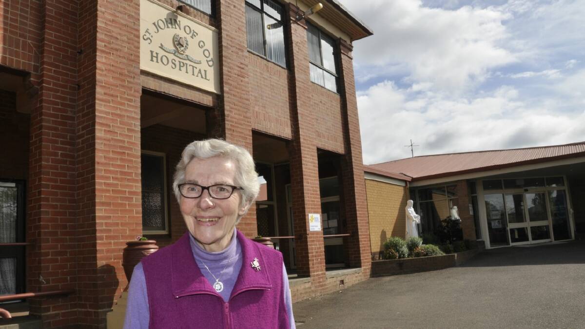 LIFE OF DEVOTION: Sr Eileen Regan’s departure from Goulburn to Perth next week will end a long era of the Sisters of St John of God’s presence in Goulburn. The pastoral care worker says she has many happy memories of her time.
